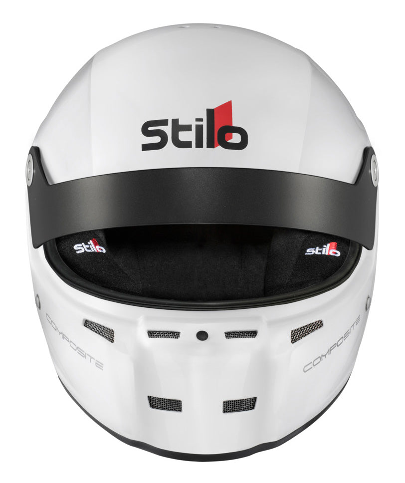 STILO AA0712AG2T540101 Шолом закритий для автоспорту ST5GT N COMPOSITE, HANS, SA2020 / FIA, білий / чорний, р-р 54 Photo-2