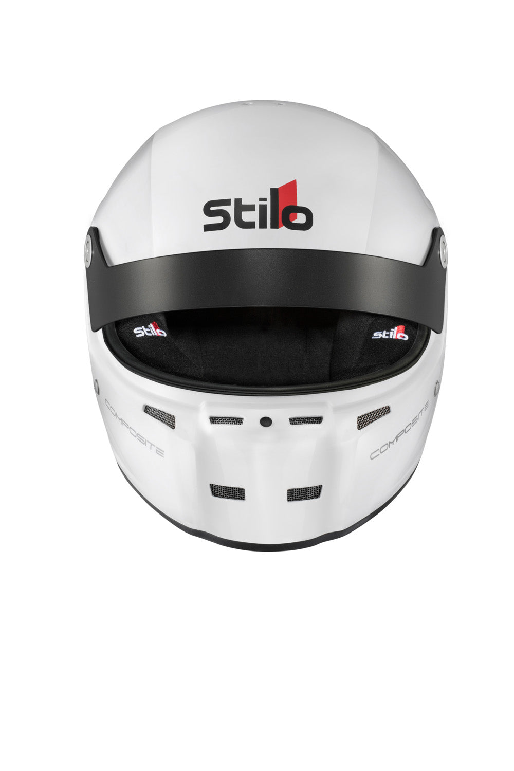 STILO AA0712AG2T600101 Шолом закритий для автоспорту ST5GT N COMPOSITE, HANS, SA2020 / FIA, білий / чорний, р-р 60 Photo-2