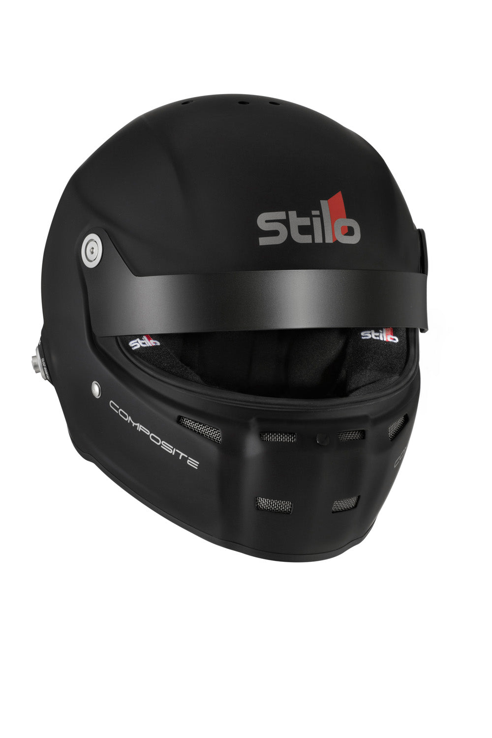 STILO AA0712AG2T630401 Шолом закритий для автоспорту ST5GT N COMPOSITE, HANS, SA2020 / FIA, чорний матовий, р-р 63 Photo-1