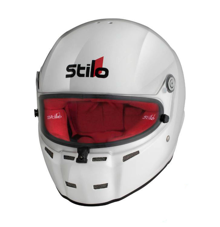 STILO AA0714AH2U640103 Шолом для картингу ST5FN KRT, K2020, білий / червоний, р-р 64 Photo-0