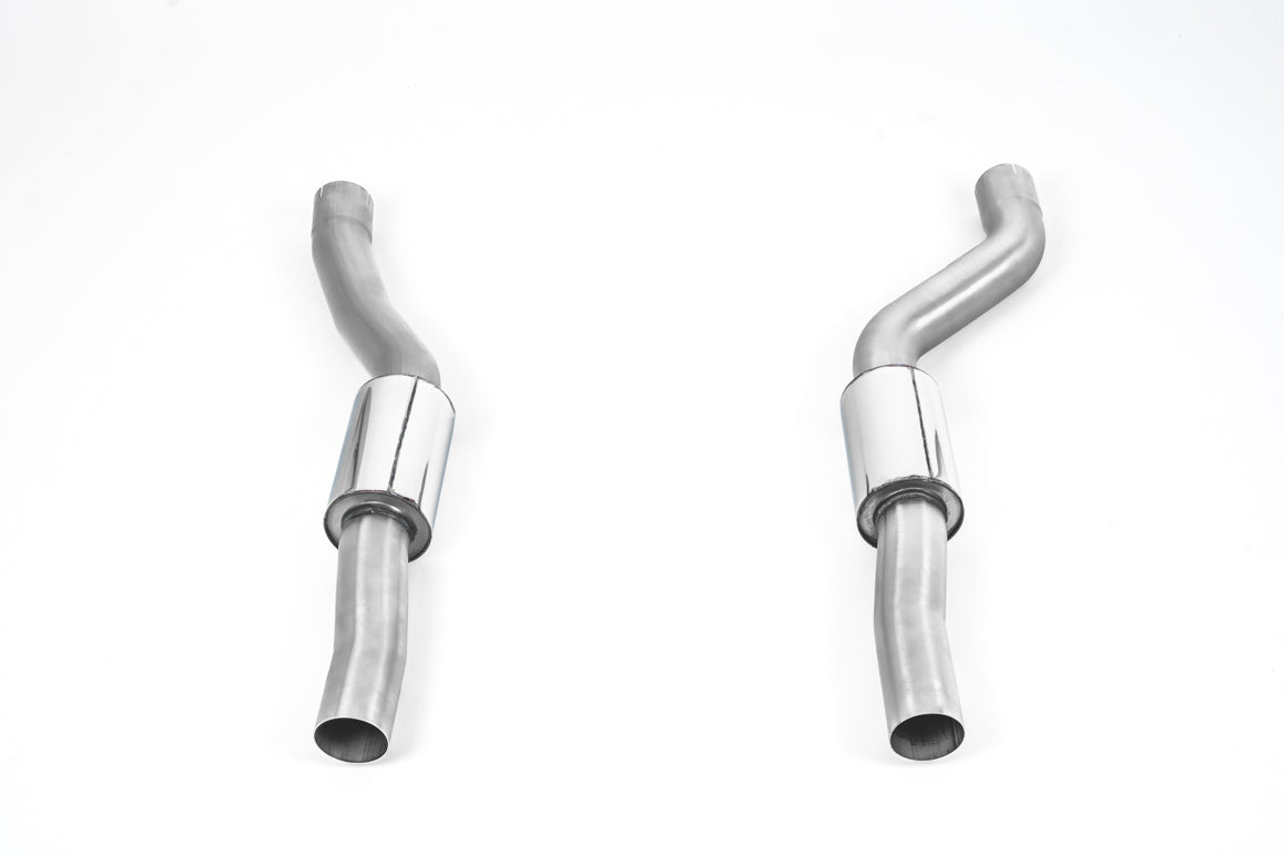 MILLTEK SSXAU900 FRONT SILENCERS для AUDI RS6 C8 4.0 V8 bi-turbo (OPF / GPF Models) 2019-2021 Photo-0