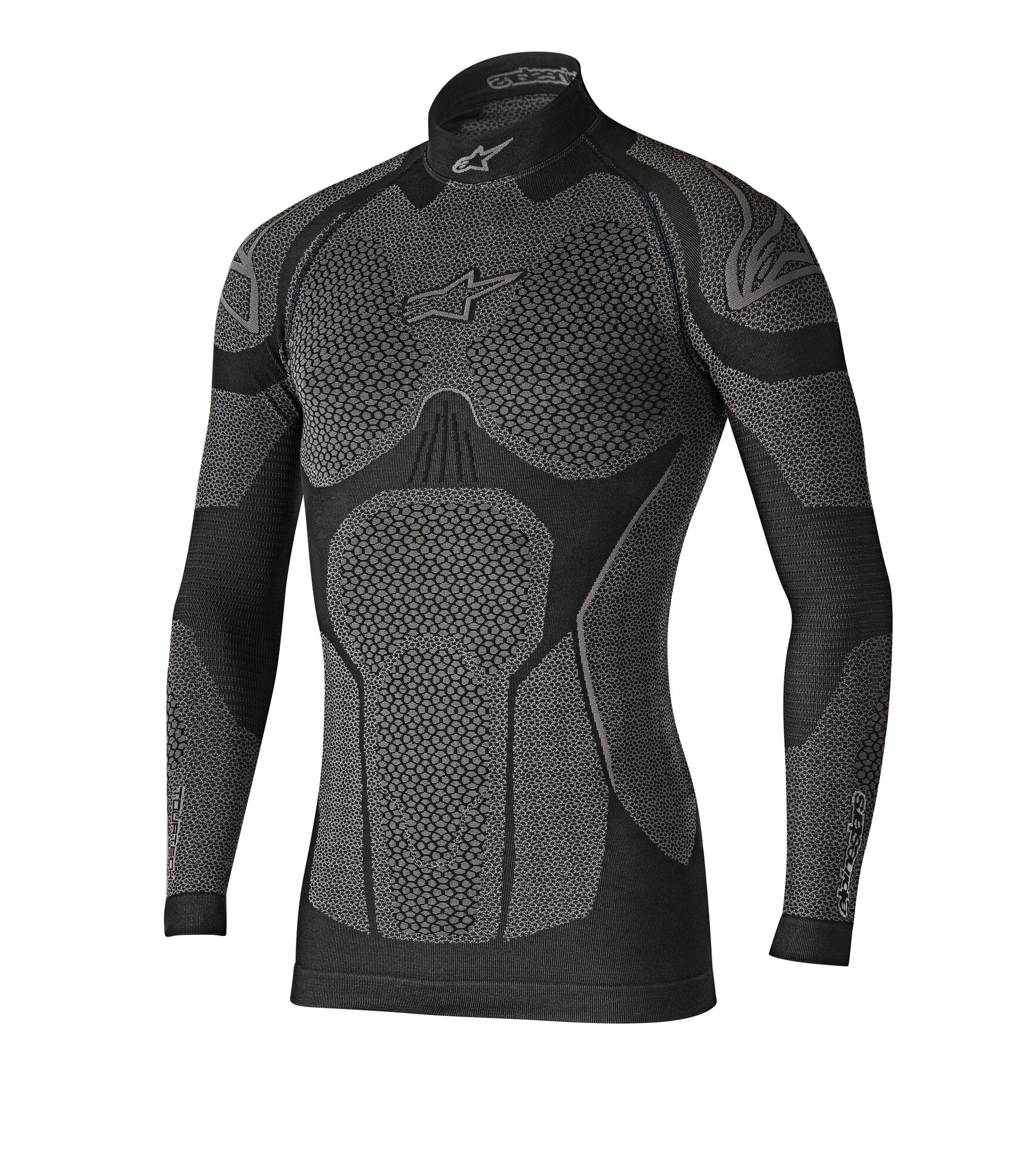 ALPINESTARS 4752117_106_XS/S Майка / футболка для картингу RIDE TECH WINTER, зимова, чорний / сірий, розмір XS / S Photo-0