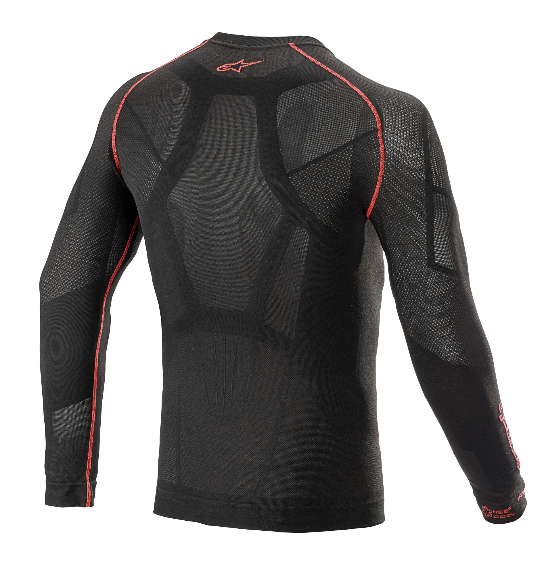 ALPINESTARS 4752521_13_XL/2XL Майка/футболка для картингу RIDE TECH V2, з довжин. рукавом, черн./червоний, Розмір XL/2XL Photo-1