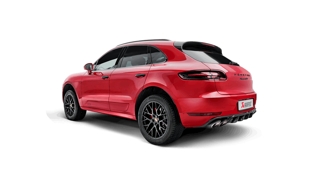 AKRAPOVIC S-PO/TI/7H Evolution Line (Titanium) для PORSCHE Macan Turbo/GTS (95B) 2014 року - Photo-2