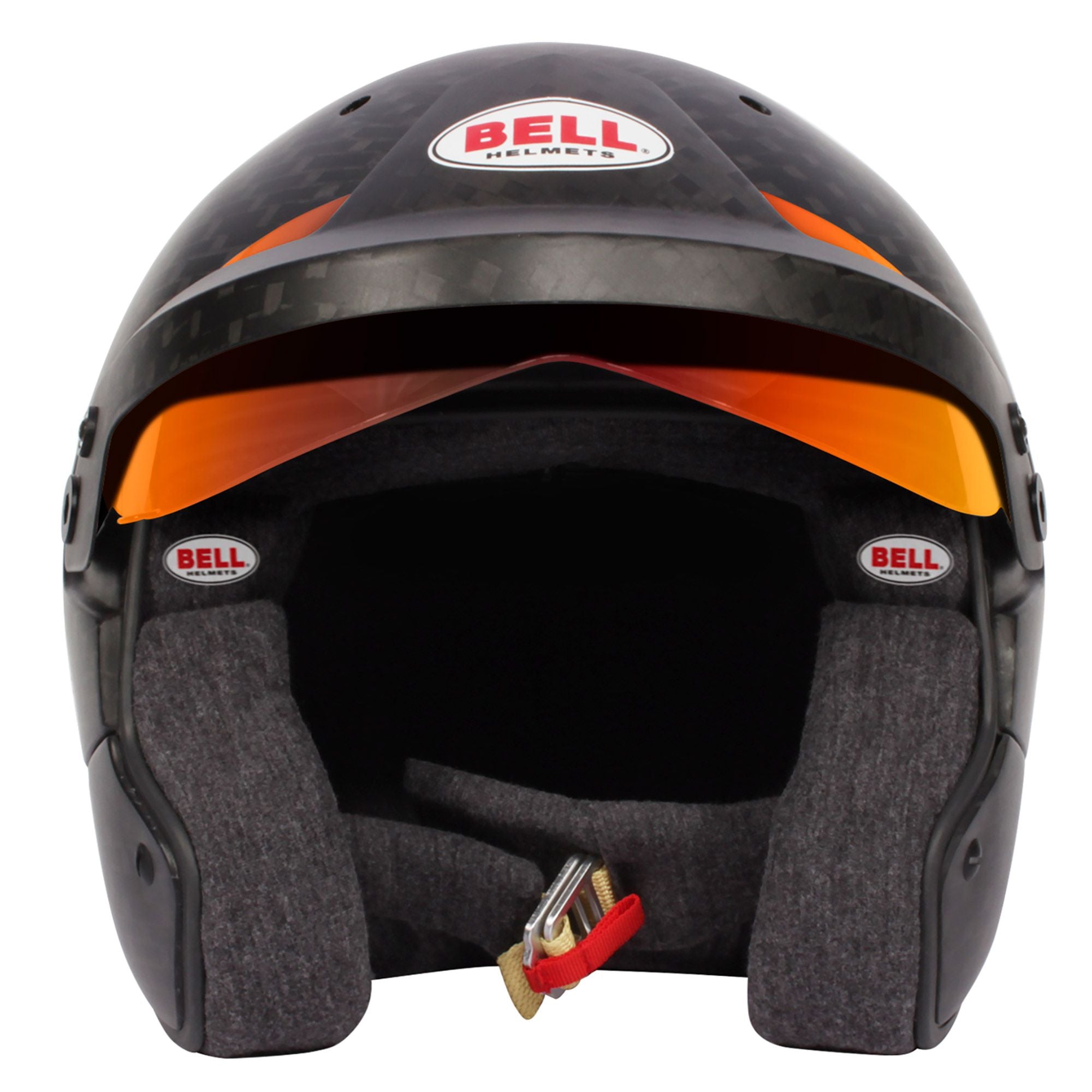 BELL 1144006 HP10 Шолом open-face, HANS, FIA8860-2018, carbon, size 59 (7 3/8) Photo-4
