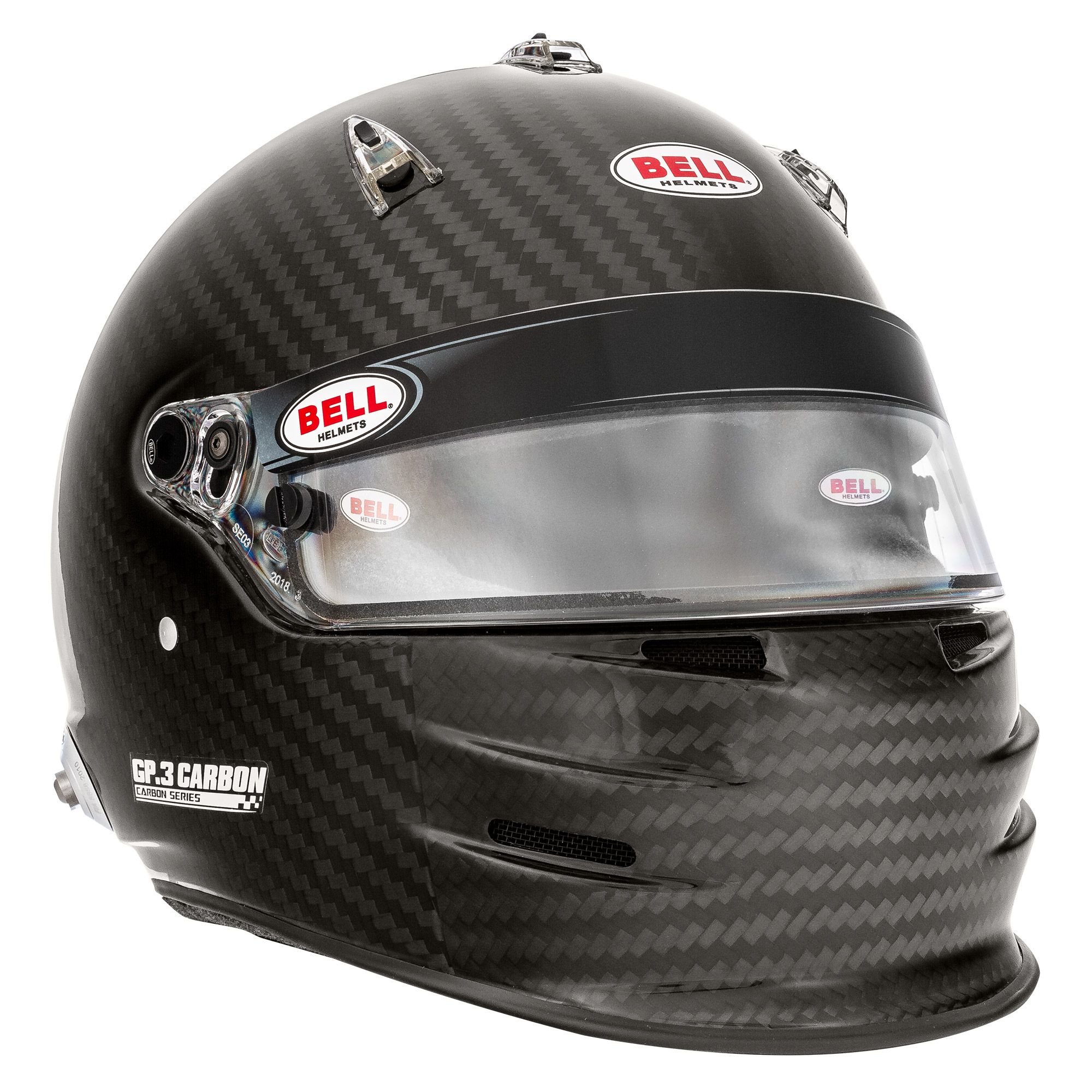 BELL 1206A03 Шолом full face GP3 CARBON, HANS, FIA, size 58 (7 1/4) Photo-2