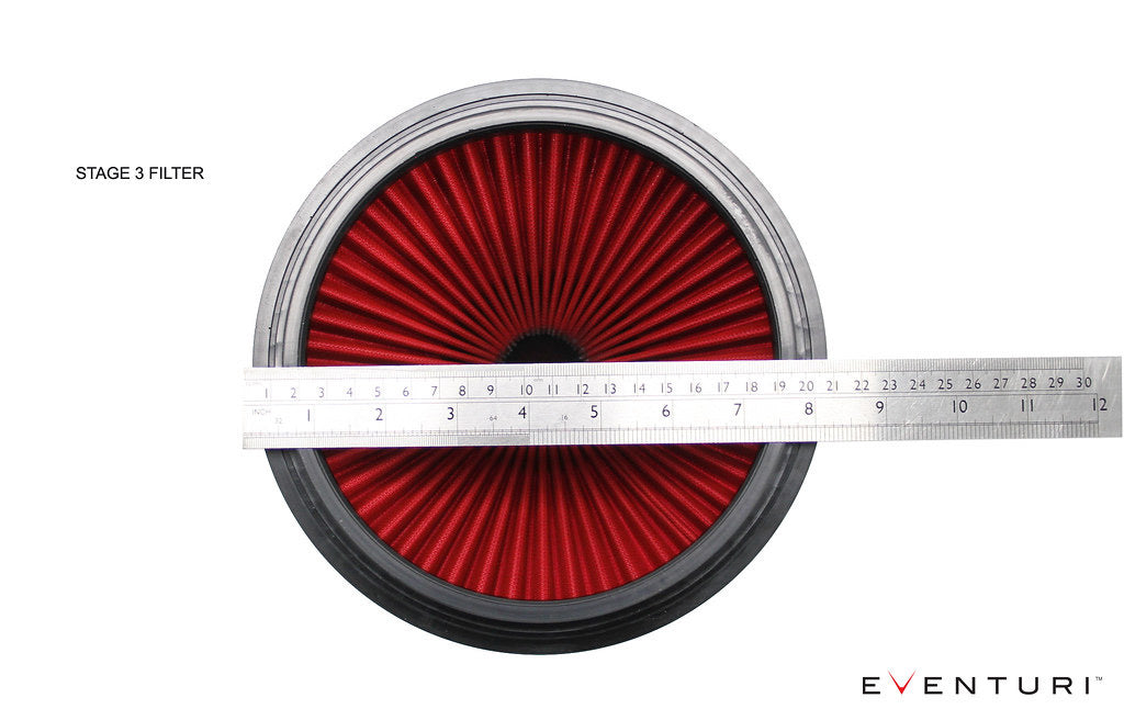 EVENTURI EVE-W210-FTR Змінний фільтр для впускної системи EVENTURI Stage 3 для AUDI RS3/TTRS (DAZA/DWNA) Photo-0