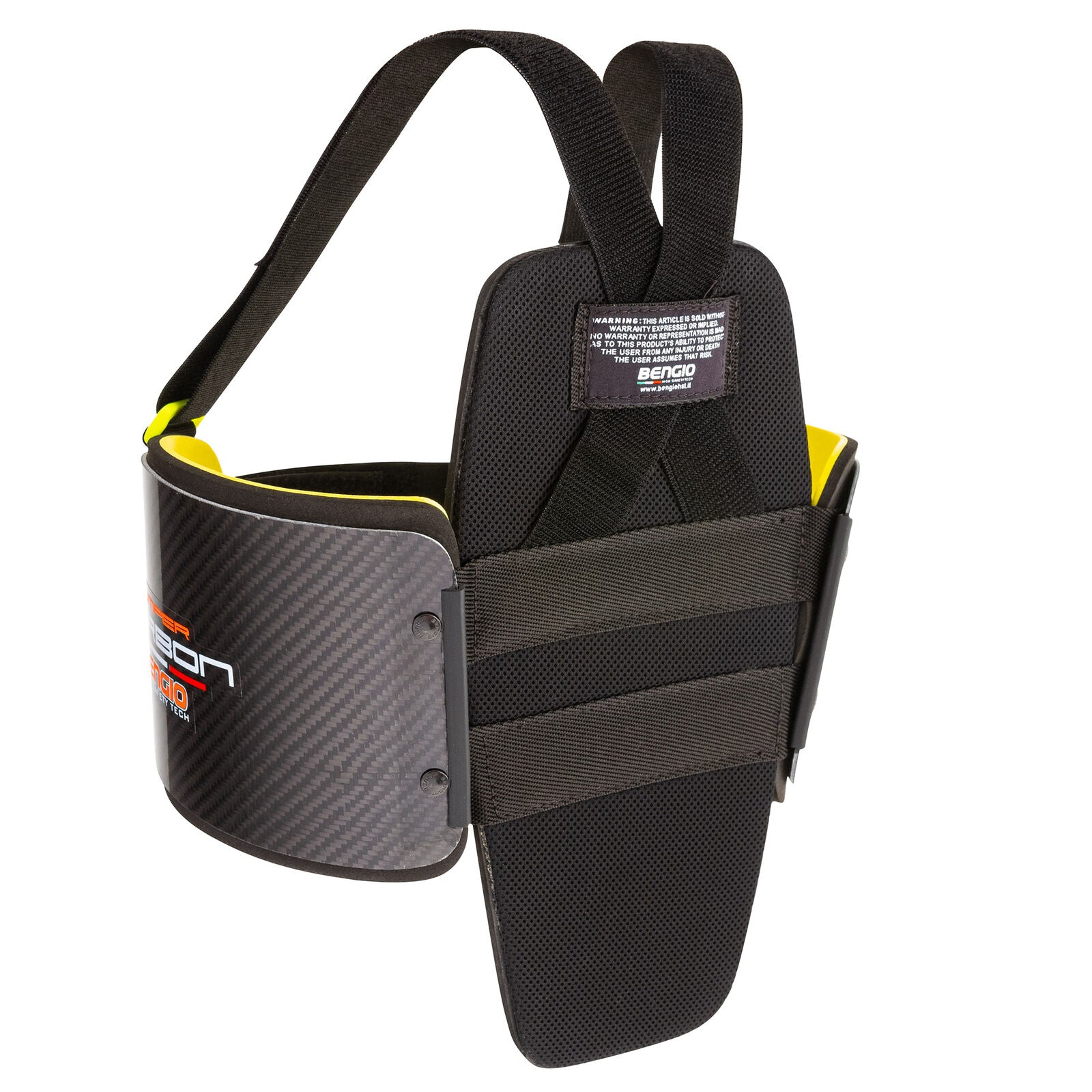 BENGIO CRBPLSM BUMPER Plus Carbon Захист ребер для картингу, карбон, р-р S / M Photo-4