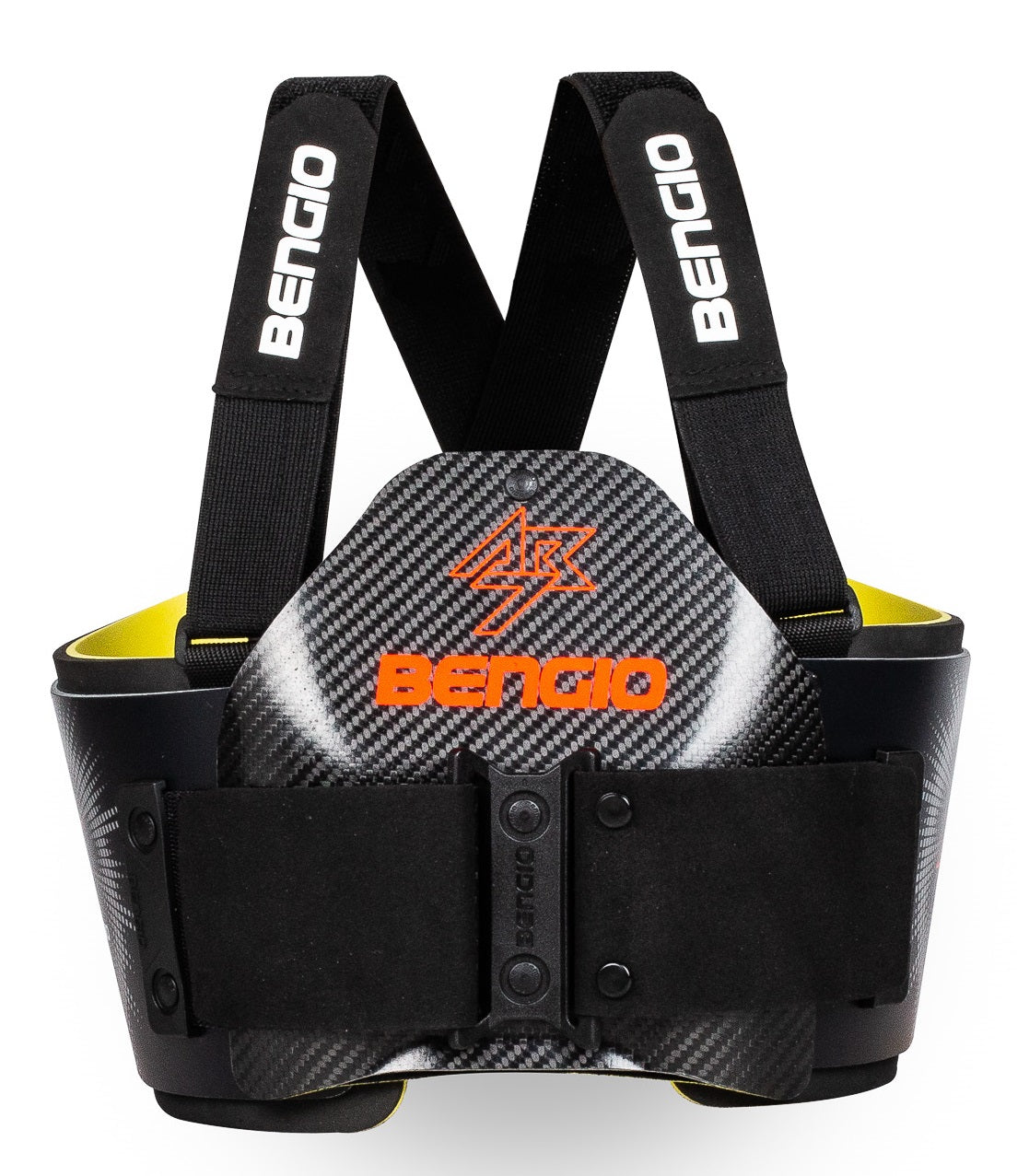 BENGIO AB7LDMBO BUMPER AB7 Lady захист ребер для картингу жіноча, FIA 8870-2018, чорний / помаранчевий, р-р M Photo-1