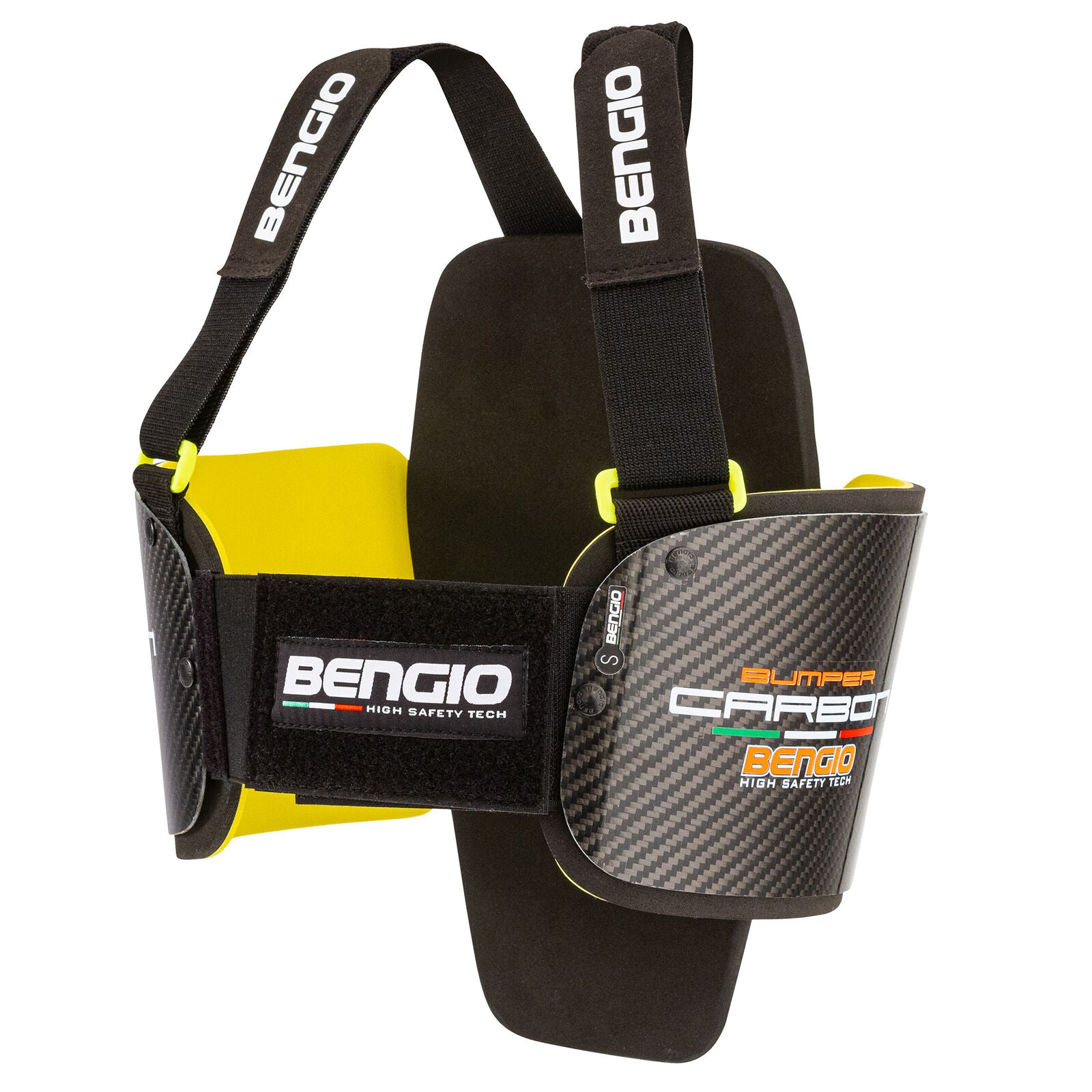 BENGIO CRBPLL BUMPER Plus Carbon Захист ребер для картингу, карбон, р-р L Photo-0