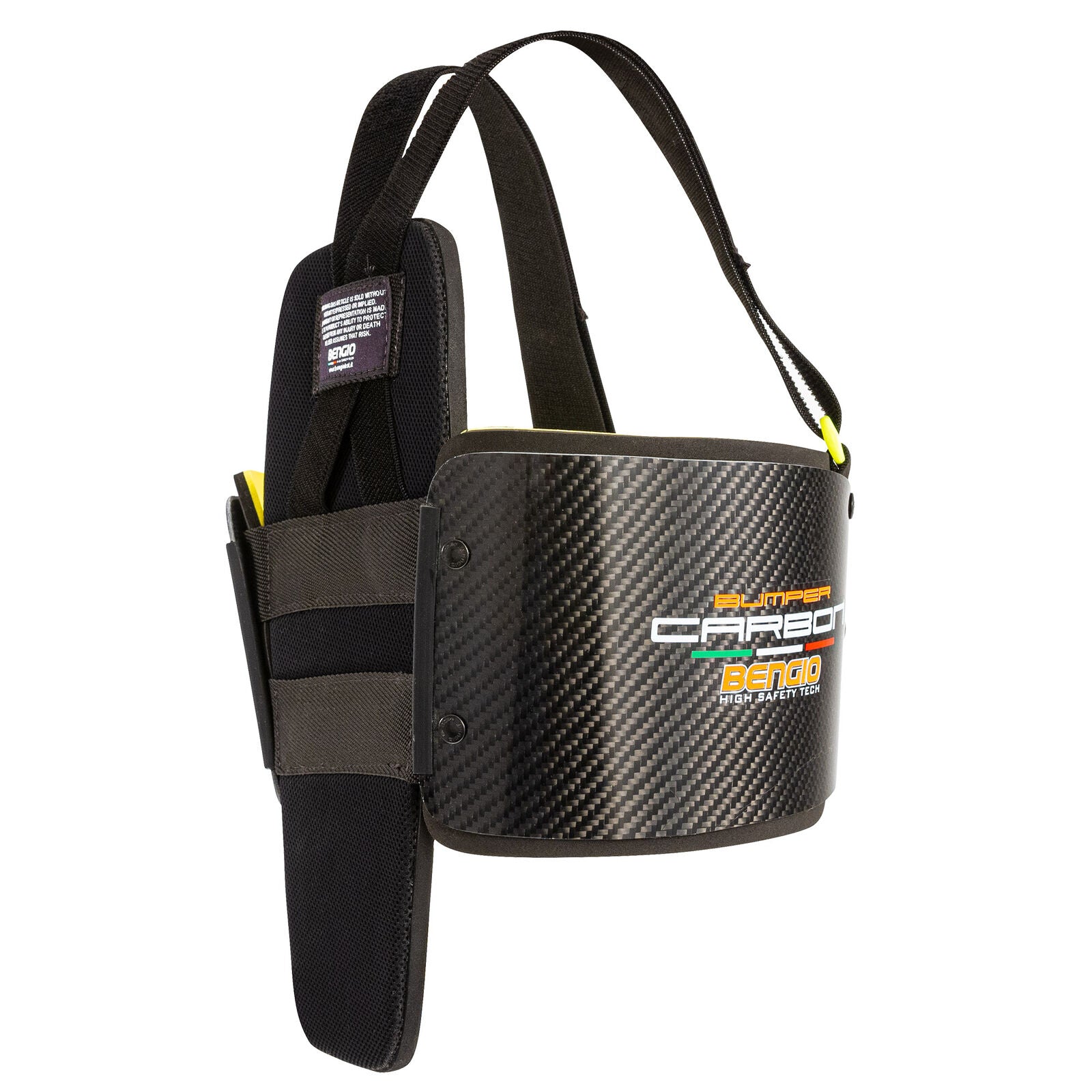 BENGIO CRBLDPLM BUMPER Lady Plus Carbon Захист ребер для картингу жіноча, карбон, р-р M Photo-2