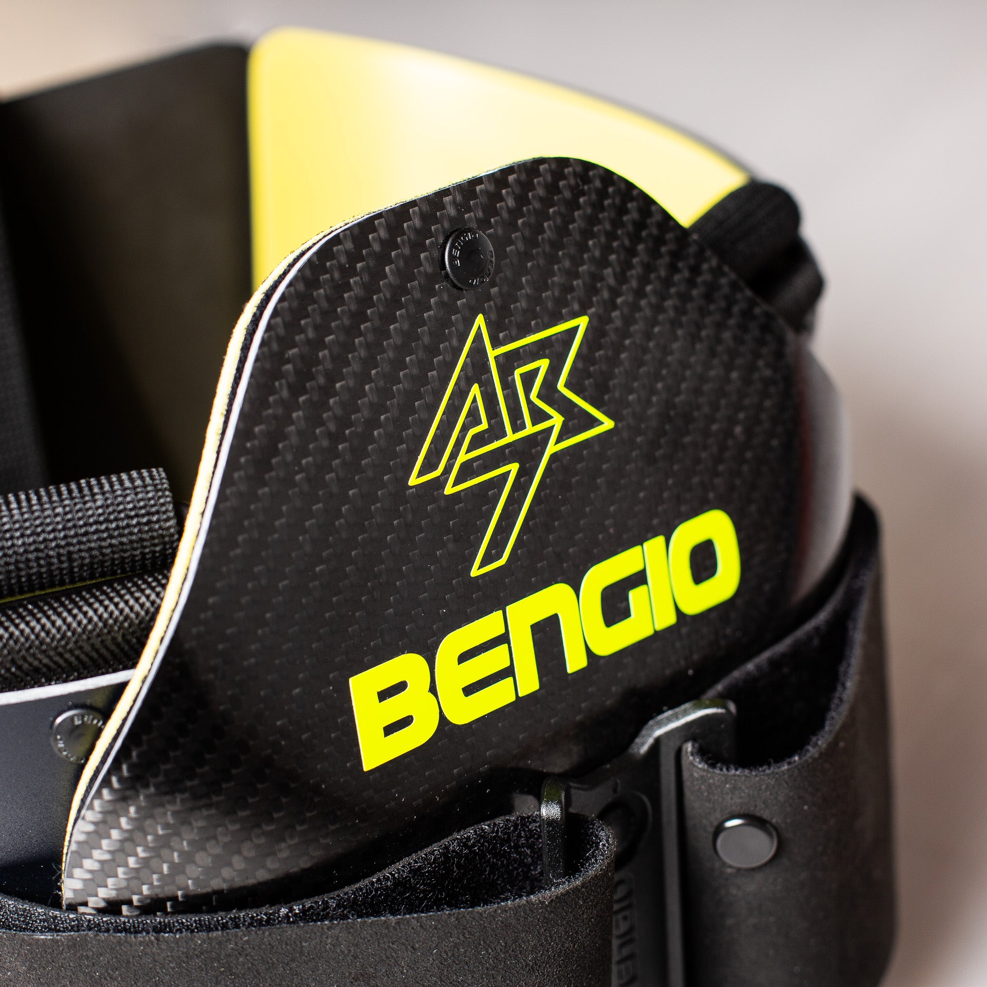 BENGIO AB7S+BY BUMPER AB7 Захист ребер для картингу, FIA 8870-2018, чорний / жовтий, р-р S + Photo-4