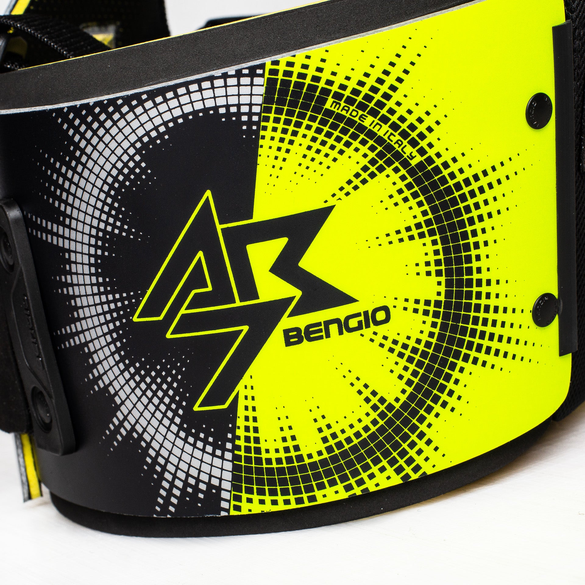 BENGIO AB7XXLBY BUMPER AB7 Захист ребер для картингу, FIA 8870-2018, чорний / жовтий, р-р XXL Photo-8