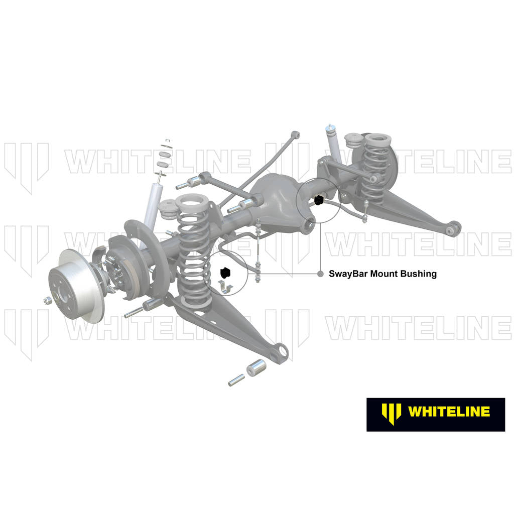 WHITELINE KSK020-20 Комплект втулок кріплення заднього стабілізатора поперечної стійкості 20 мм для Whiteline Anti Roll Bars Photo-2