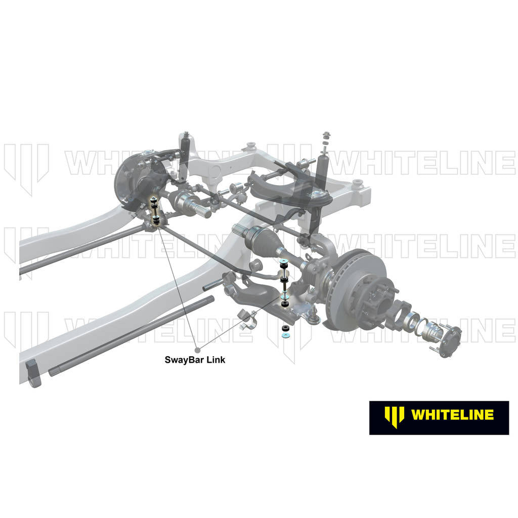 WHITELINE W23441 Передня стійка стабілізатора поперечної стійкості для Toyota Prado/4Runner Photo-2
