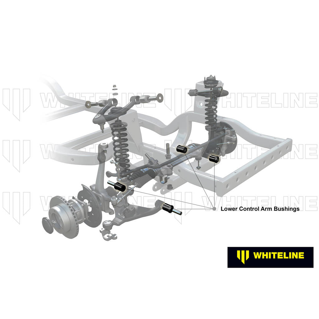 WHITELINE W53459 Комплект внутрішніх втулок переднього нижнього важеля підвіски для MG MGA, MGB Photo-1