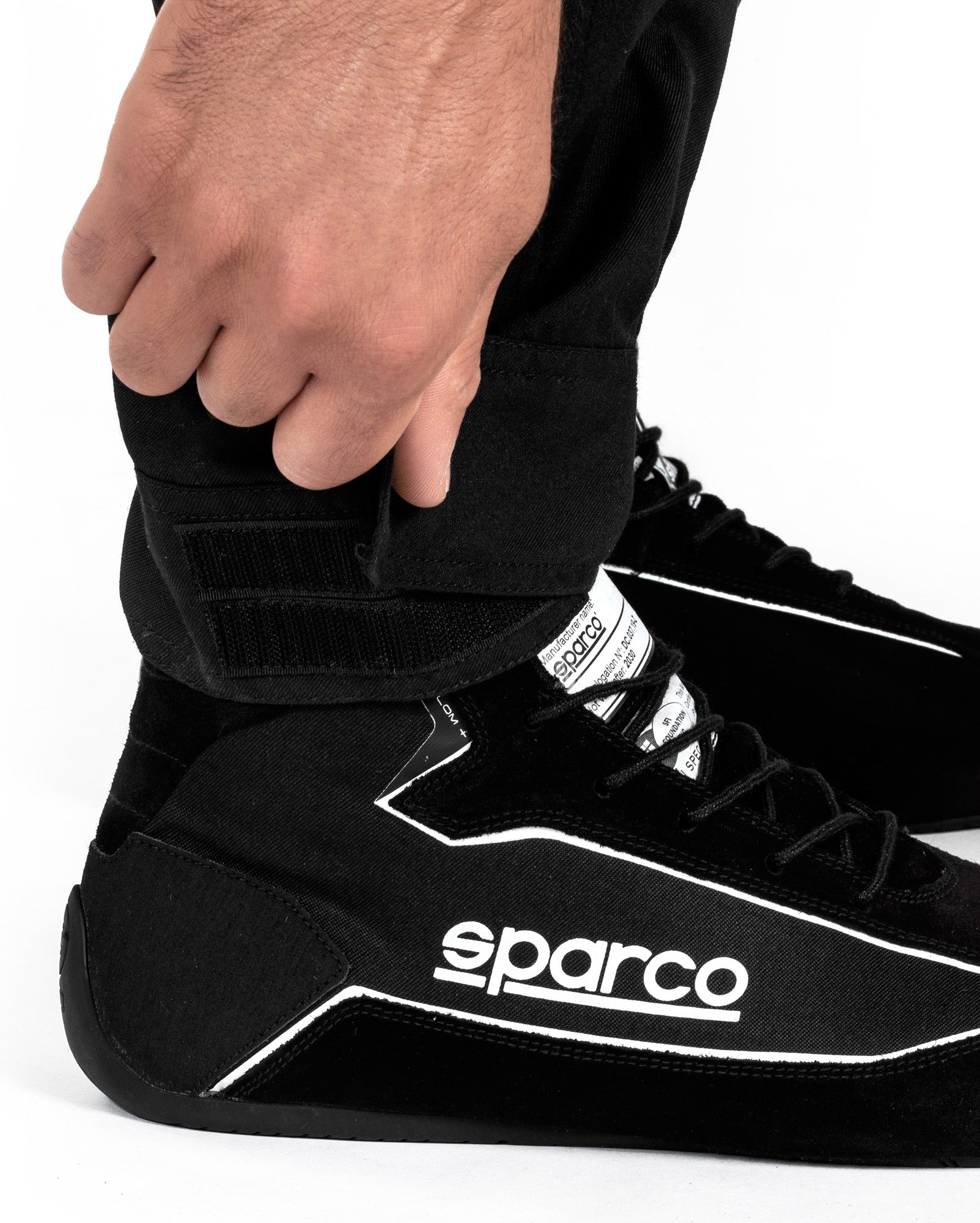 SPARCO 001059NRBI1S Комбінезон для автоспорту ONE, SFI 3.2A / 1, чорний / білий, р-р S Photo-2