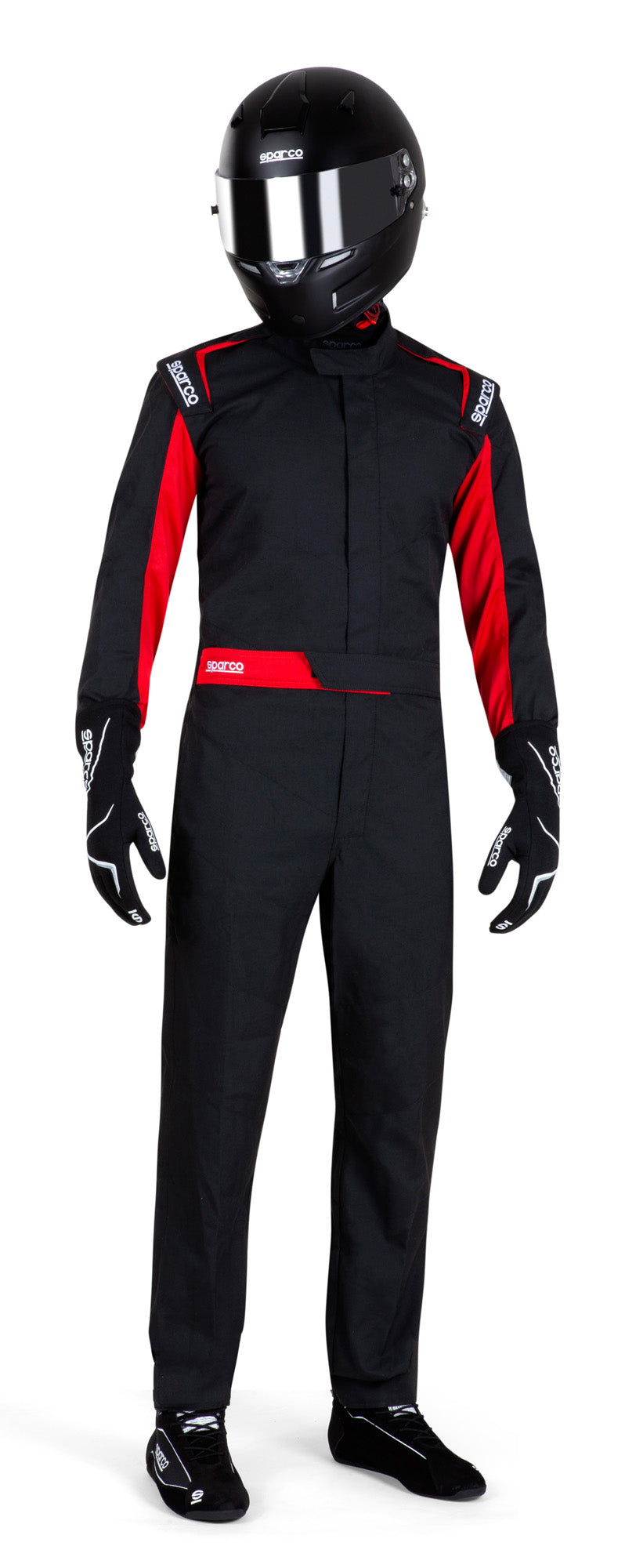 SPARCO 001059NRRS2M Комбінезон для автоспорту ONE, SFI 3.2A / 1, чорний / червоний, р-р M Photo-1