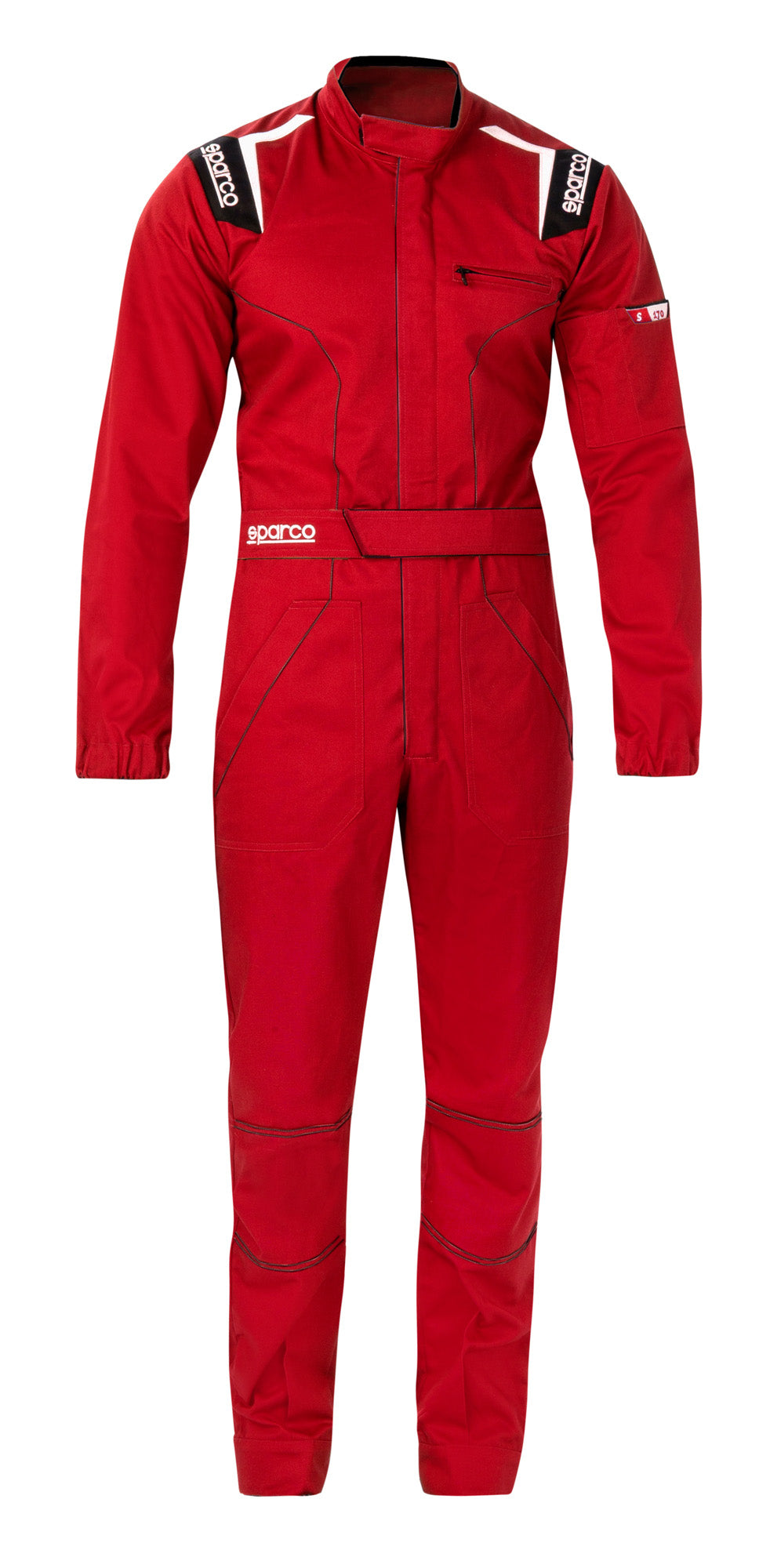 SPARCO 002020RS2M Комбінезон механіка MS-4, червоний, р-р M Photo-0