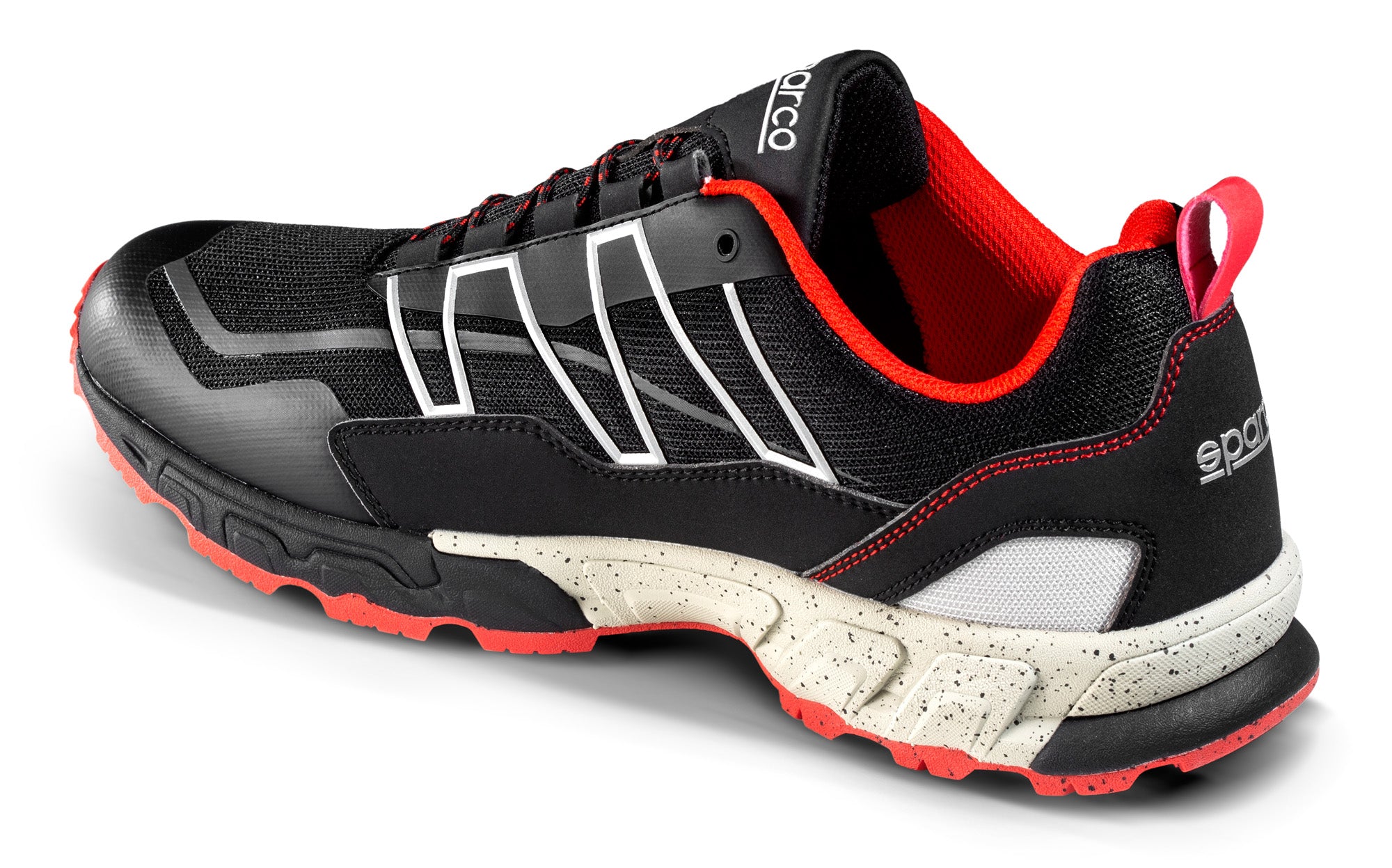 SPARCO 00128940NRRS Черевики механіка TORQUE, чорний / червоний, р-р 40 Photo-1