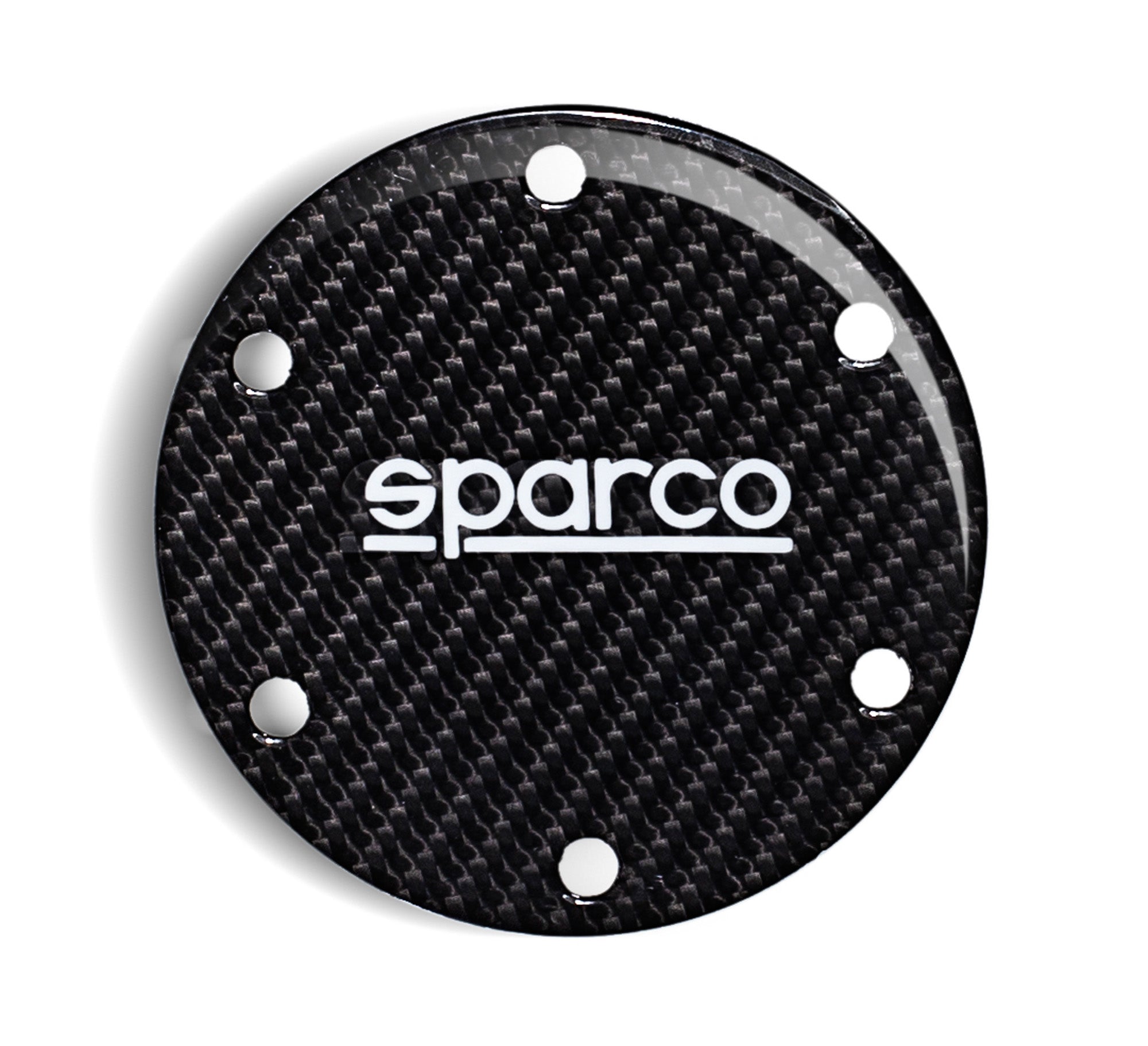 SPARCO 0159ZNR Заглушка кпопки сигналу, глянсовий карбон Photo-0