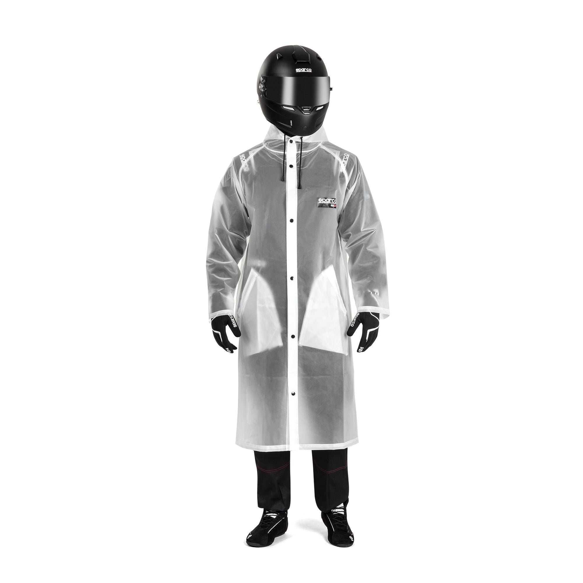 SPARCO 002393130 Дощовий плащ RAINCOAT EVO, дитячий, на зростання від 130 см Photo-0