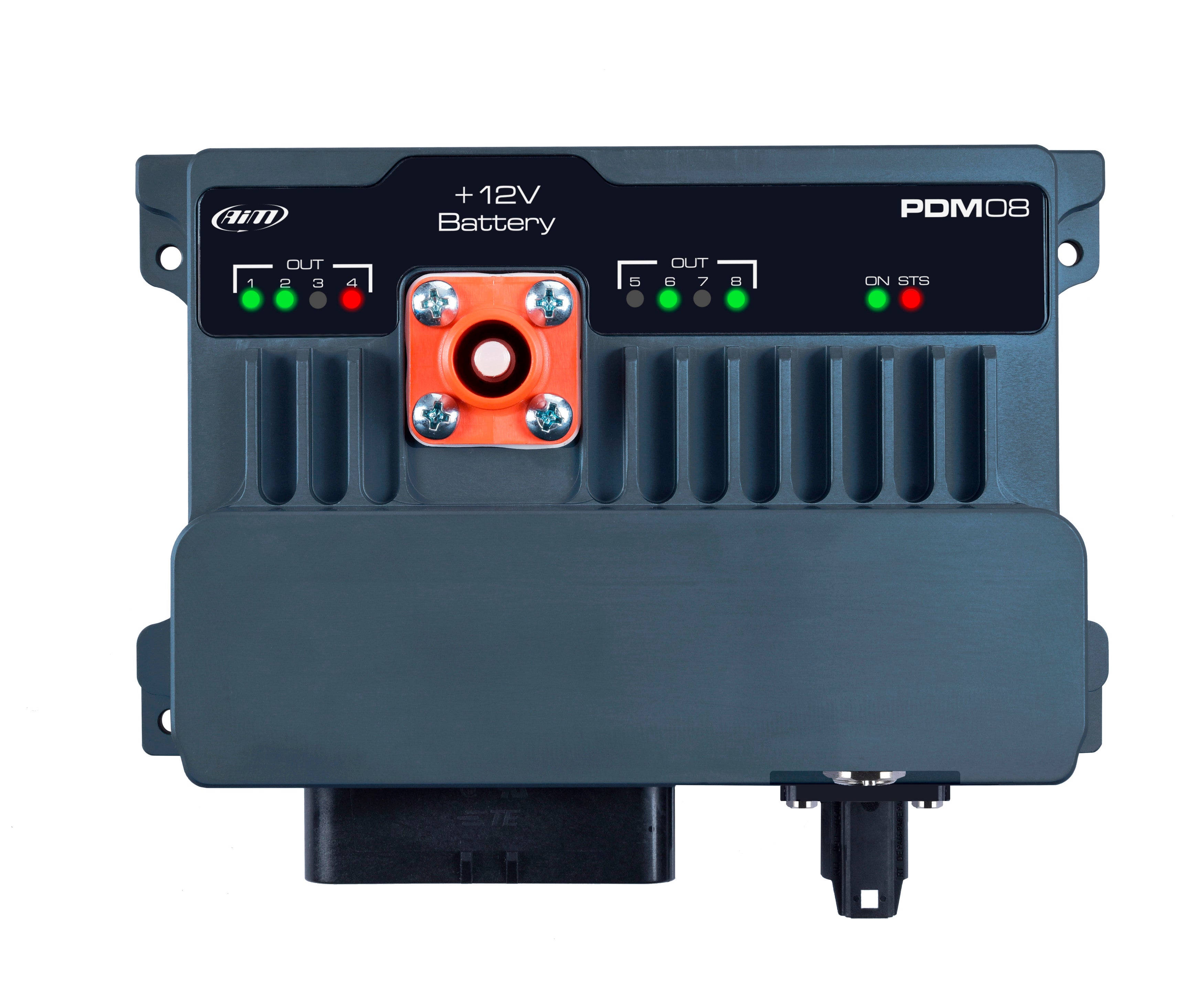 AIM XC1PDM08D06G200C2NI Модуль розподілу живлення PDM08 з дисплеєм D 6 дюймів GPS 200 Photo-0