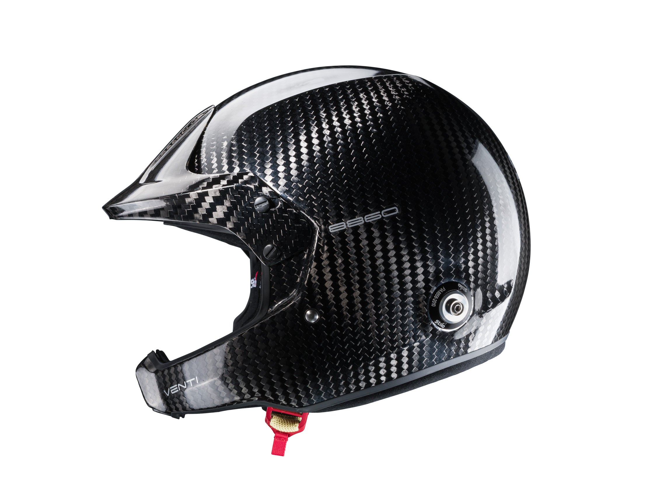 STILO AA0220BG1R54 шолом відкритий Venti WRC DES Rally, Інтерком, HANS, FIA 8860-2018, карбон, р-р 54 Photo-2