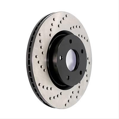 STOPTECH 128.33034 R гальмівний диск передній правий Sport з перфорацією для VW Corrado/Golf/Jetta/Passat 1992-1995 Photo-0