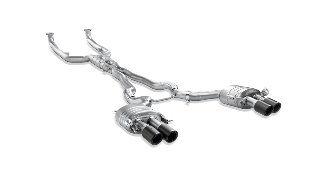 AKRAPOVIC ME-BM/T/4 Вихлопна система Evolution для BMW M5 F10 (без насадок) Photo-1