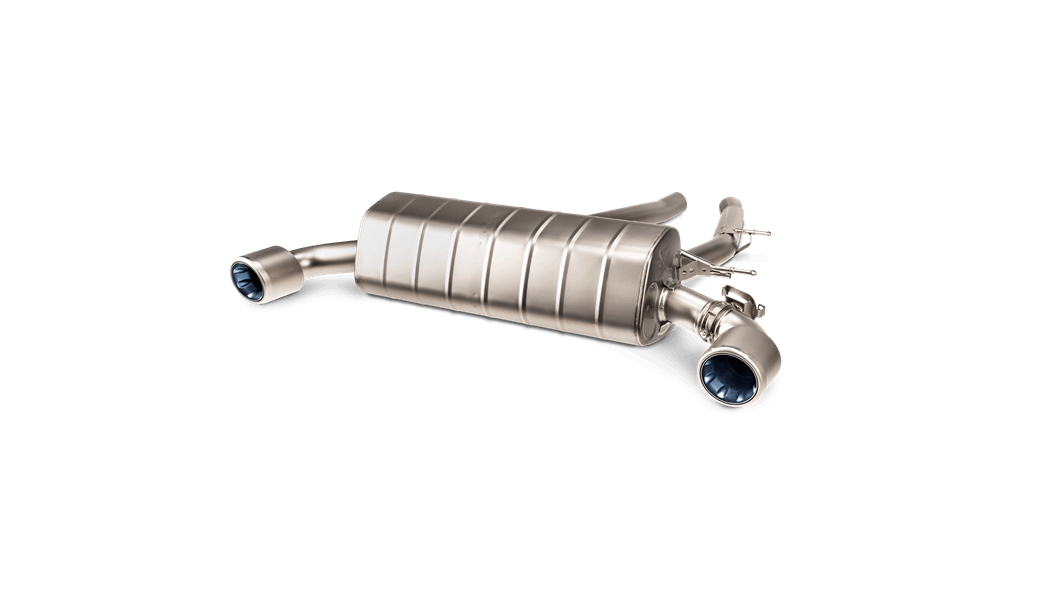 AKRAPOVIC S-TY/T/1H Вихлопна система Slip-on Line (титан) для TOYOTA Supra (A90) 2019-2024 Photo-0