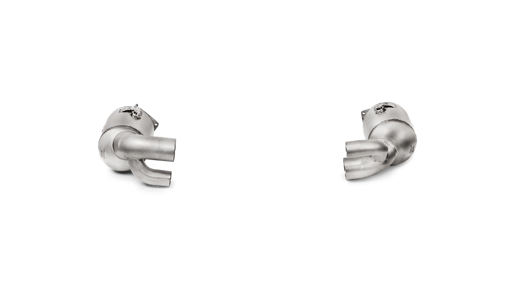AKRAPOVIC L-PO/SS/1H Лінк пайпи з каталізаторами для PORSCHE 991.2 Carrera S/4/4S/GTS Photo-0