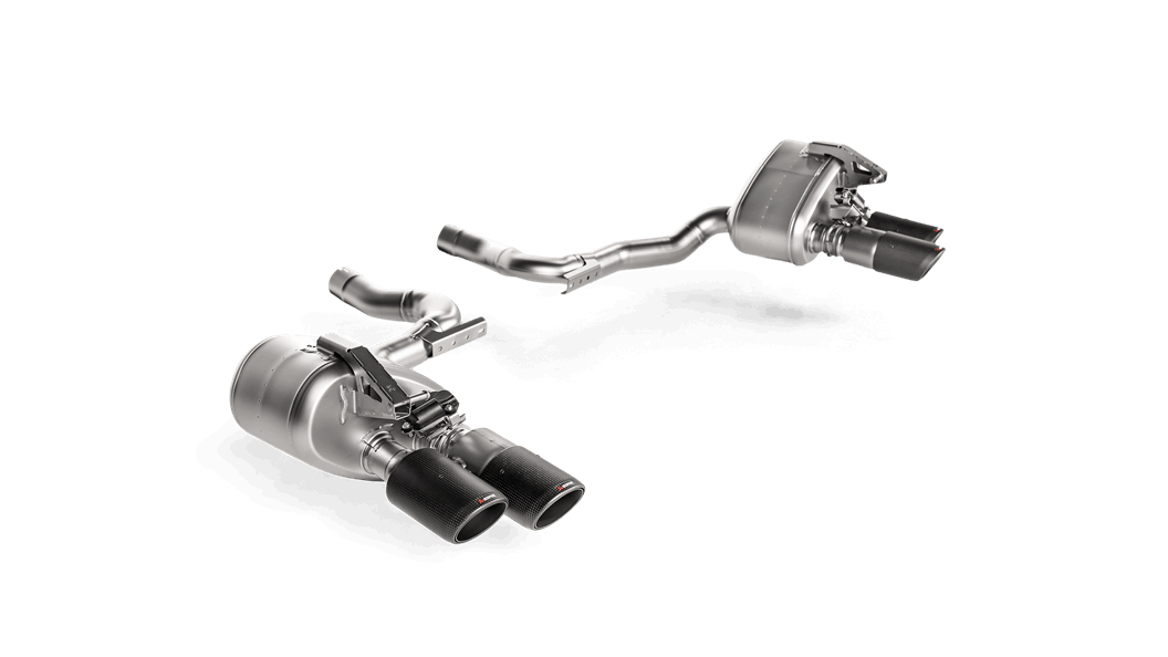 AKRAPOVIC S-PO/TI/13 Вихлопна система Slip-On Line (Titanium) PORSCHE Panamera/4/Sport Turismo (971) 2017-2019 Photo-0