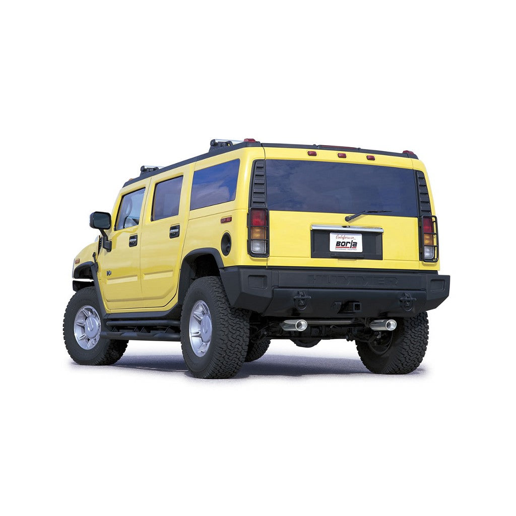BORLA 140037 Вихлопна система Cat Back HUMMER H2 2003-2006 Photo-1