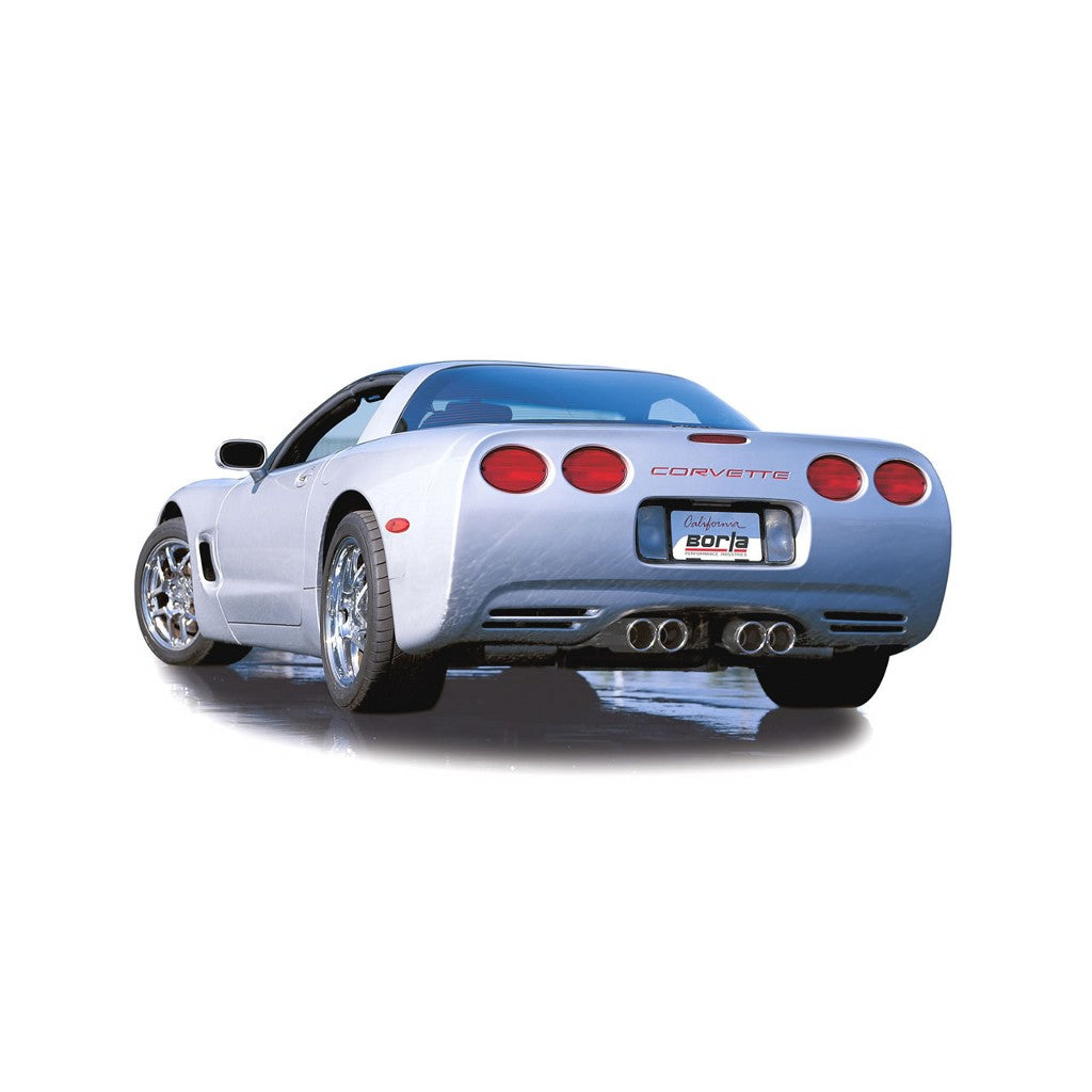 BORLA 140038 Вихлопна система Cat Back C5 CORVETTE/C5 CORVETTE Z06 1997-2004 S-Type Classic Photo-1