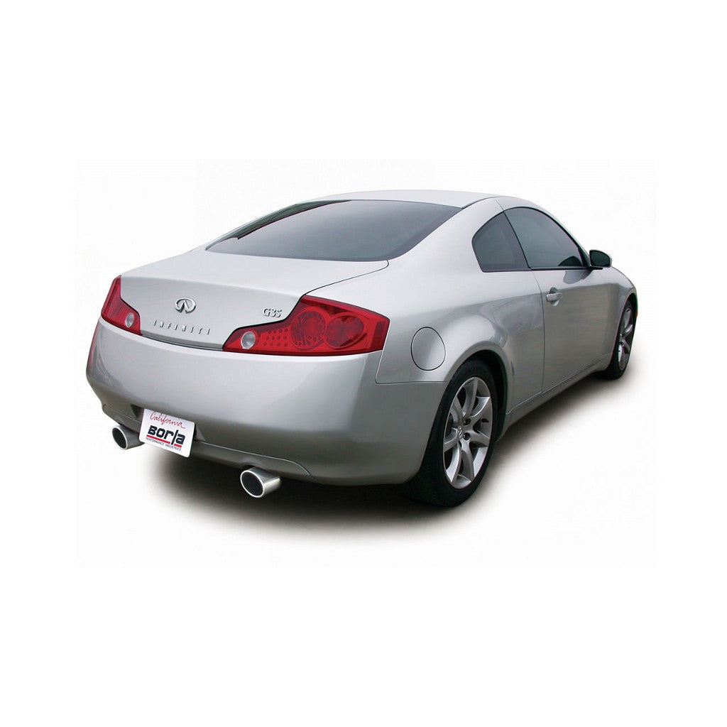 BORLA 140057 Вихлопна система Cat Back G35 Coupe 2003-2007 Photo-1