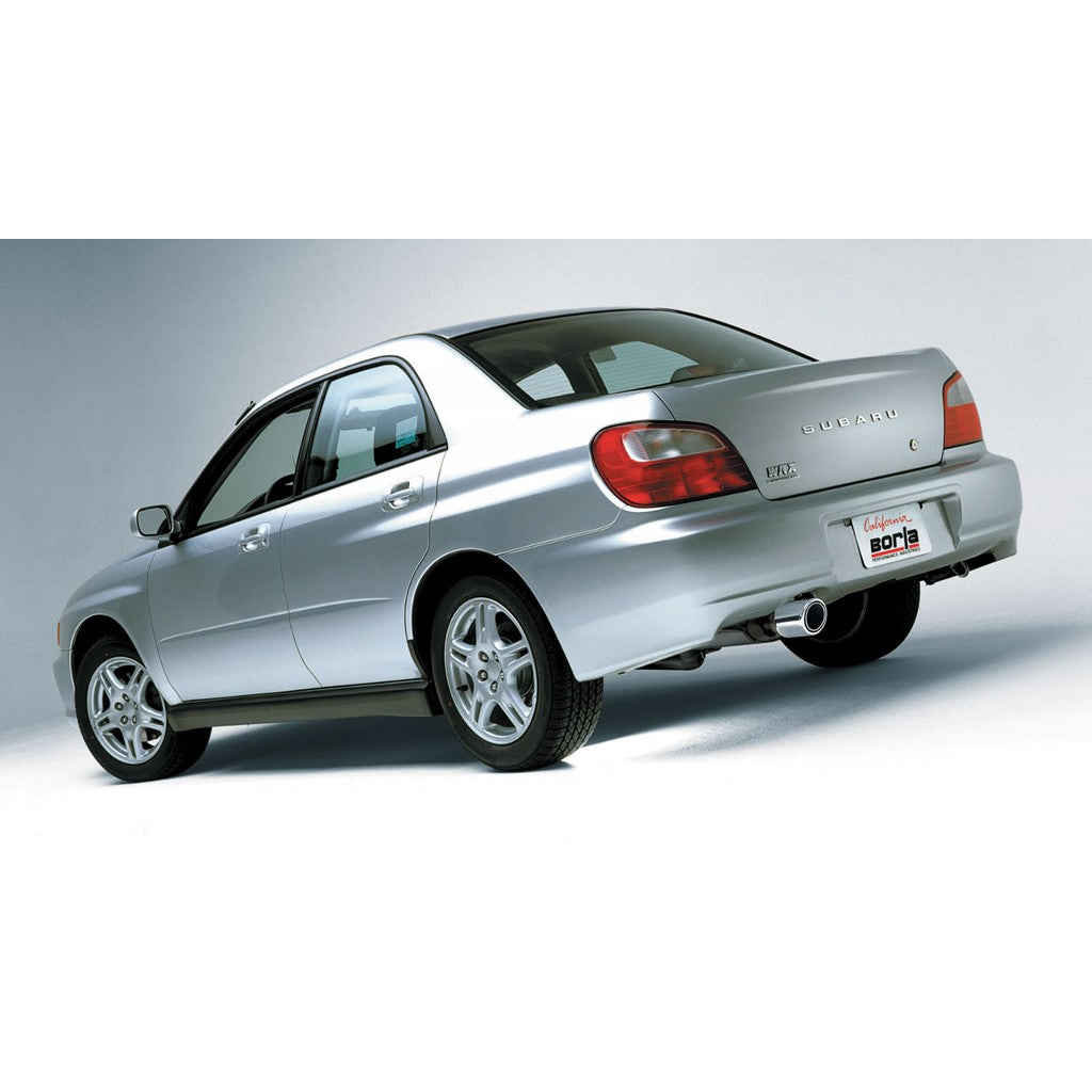 BORLA 140075 Вихлопна система Cat Back WRX/WRX STI 2002-2007 S-Type Photo-1