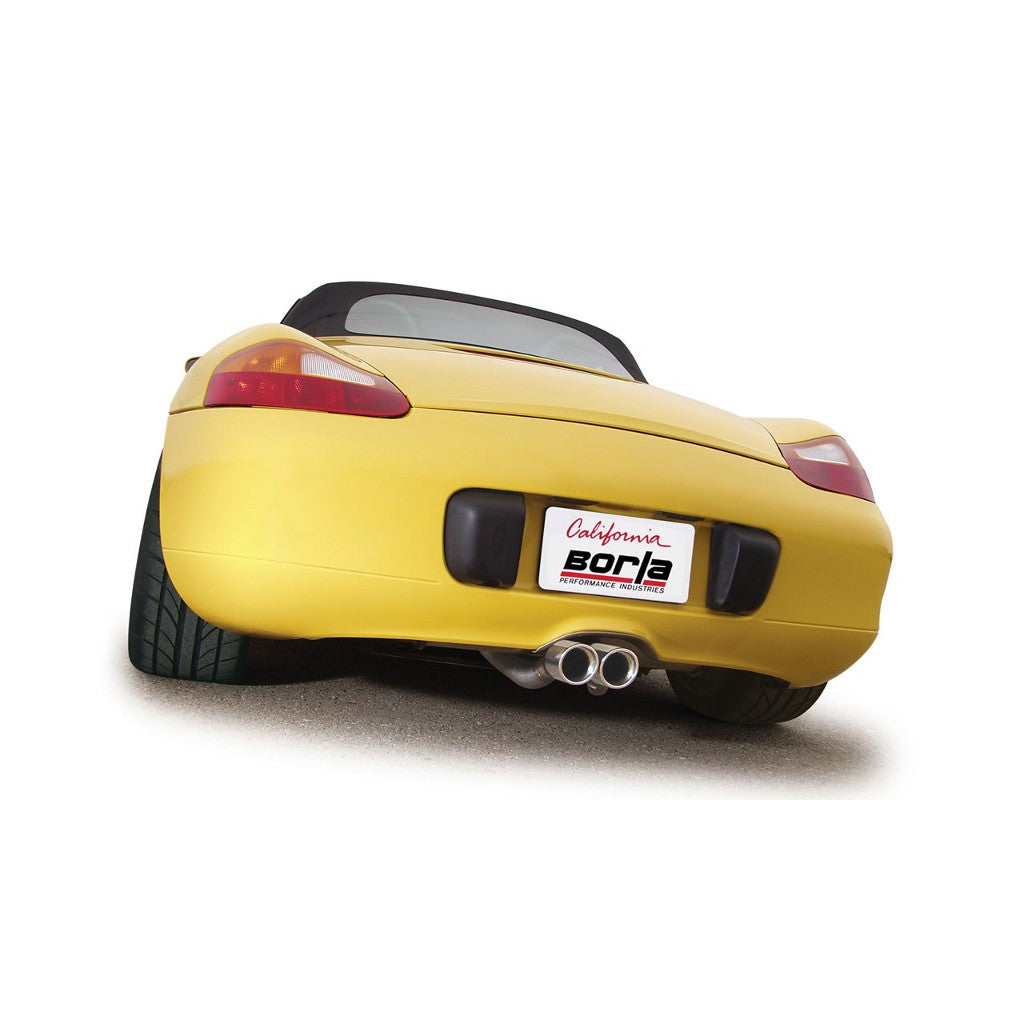 BORLA 140115 Вихлопна система Cat Back BOXSTER S 00-04 3.2L 6 CYL MT Photo-1