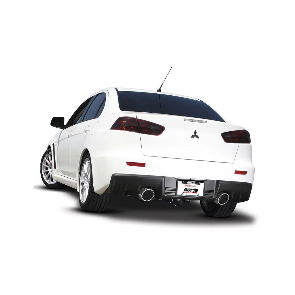 BORLA 140334 Вихлопна система Cat Back LANCER RALLIART 09 2.0L TURBO Photo-1