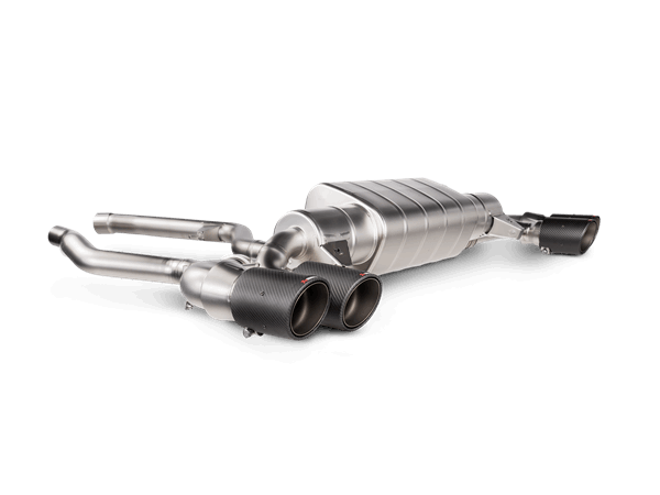 AKRAPOVIC s-BM/T/18h Вихлопна система Slip-On Line (Titanium) для BMW M440I (OPF vehicles) Photo-0