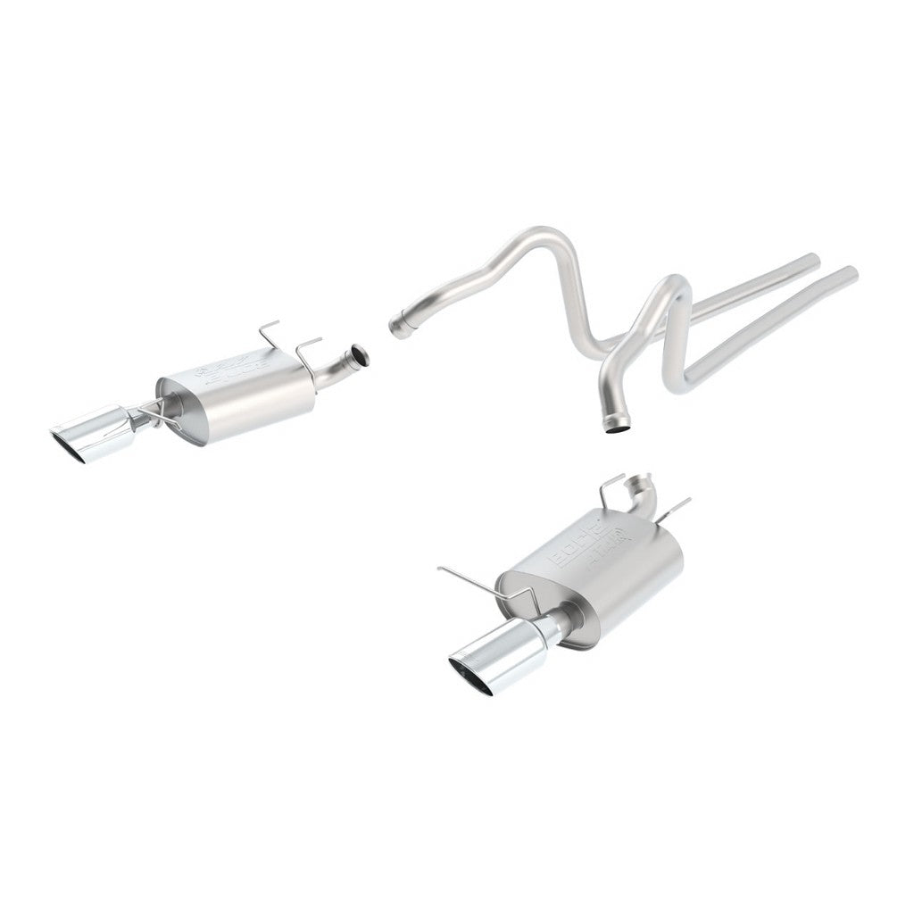 BORLA 140398 Вихлопна система Cat Back Mustang V6 2011-2013 Cat-Back ™ Exhaust ATAK Photo-0