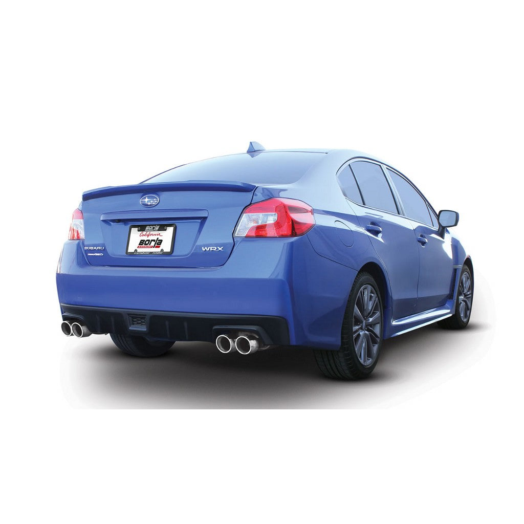BORLA 140418 Вихлопна система Cat Back WRX STI SEDAN 2011 2.5L TURBO Photo-1