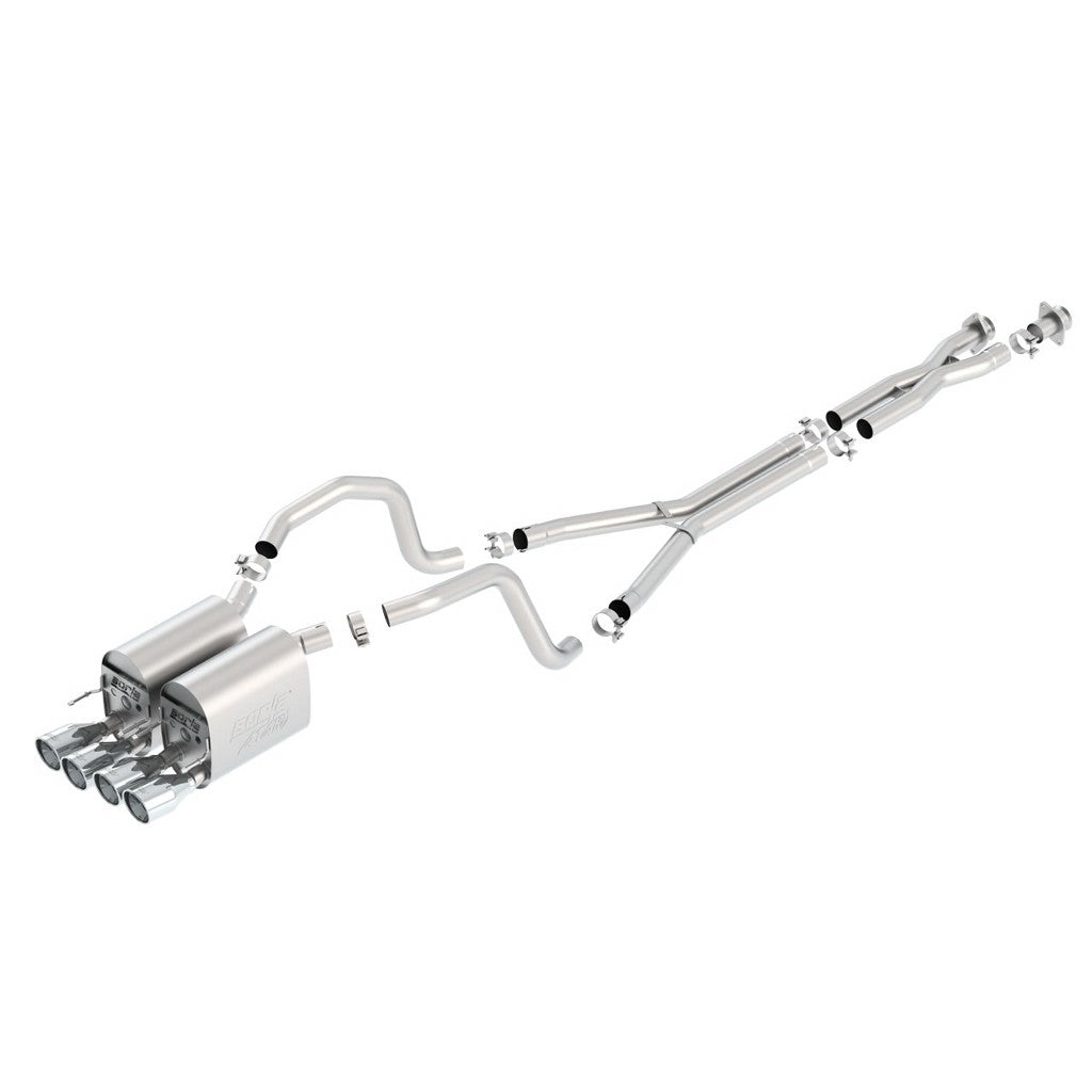 BORLA 140453 Вихлопна система Cat Back CORV C6 05- 08 "ATAK" Photo-0