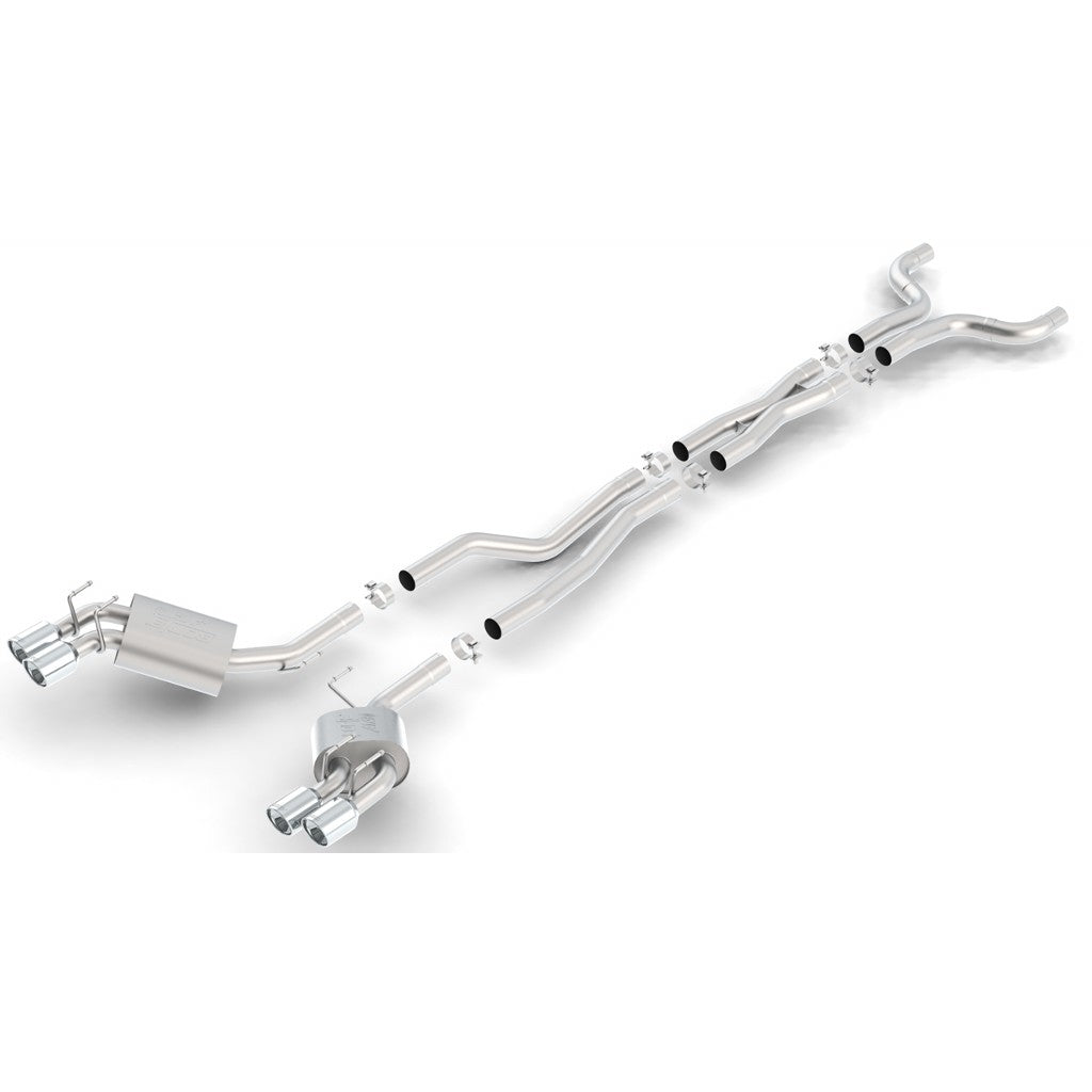 BORLA 140495 Вихлопна система Cat Back CAMARO ZL1 12 6.2L "ATAK" Photo-0