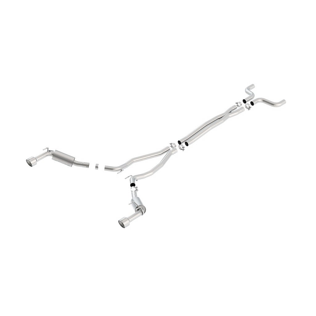 BORLA 140530 Вихлопна система Cat Back CAMARO SS 13- 6,2L V8 S-type Photo-0