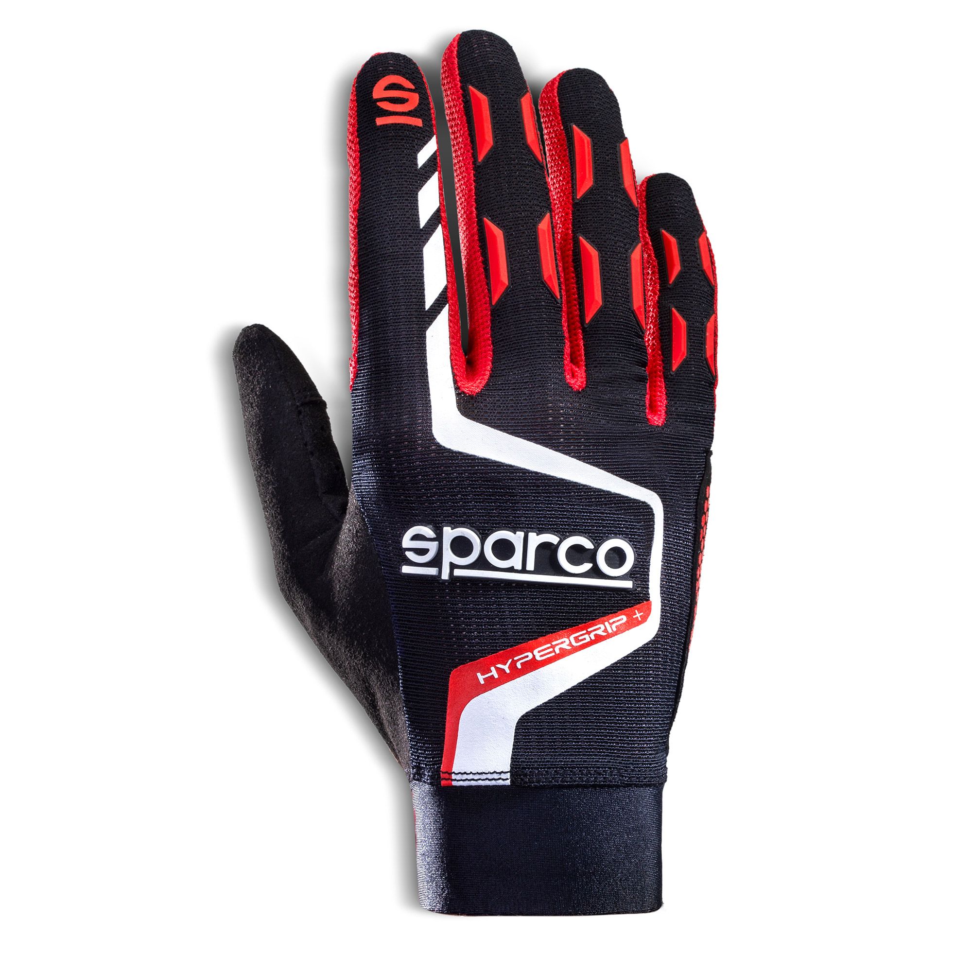 SPARCO 00209509nrvf рукавички для автосимуляторів HYPERGRIP, чорний / червоний, р-р 9 Photo-0