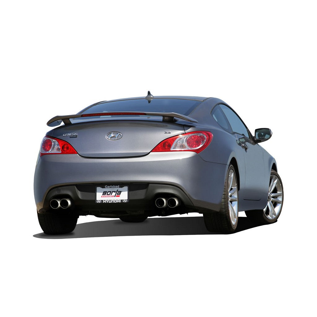 BORLA 140345 Вихлопна система Cat Back GENESIS COUPE 2010 3.8L V6 Photo-1