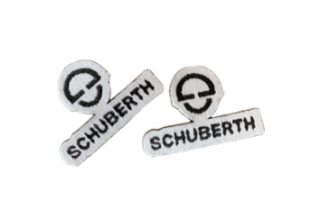 SCHUBERTH 1010003340 логотипи для накладок на щоки, шолом SF3 / SP1, 2 шт. Photo-1 