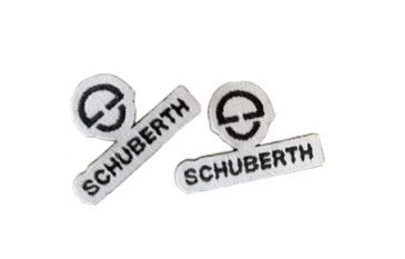 SCHUBERTH 1010003340 логотипи для накладок на щоки, шолом SF3 / SP1, 2 шт. Photo-0