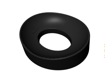 SCHUBERTH 1050001100 тримач для шолома SF3 / SP1, чорний, поліуретан Photo-0